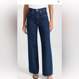 SLVRLAKE Dark Blue Flare Jeans